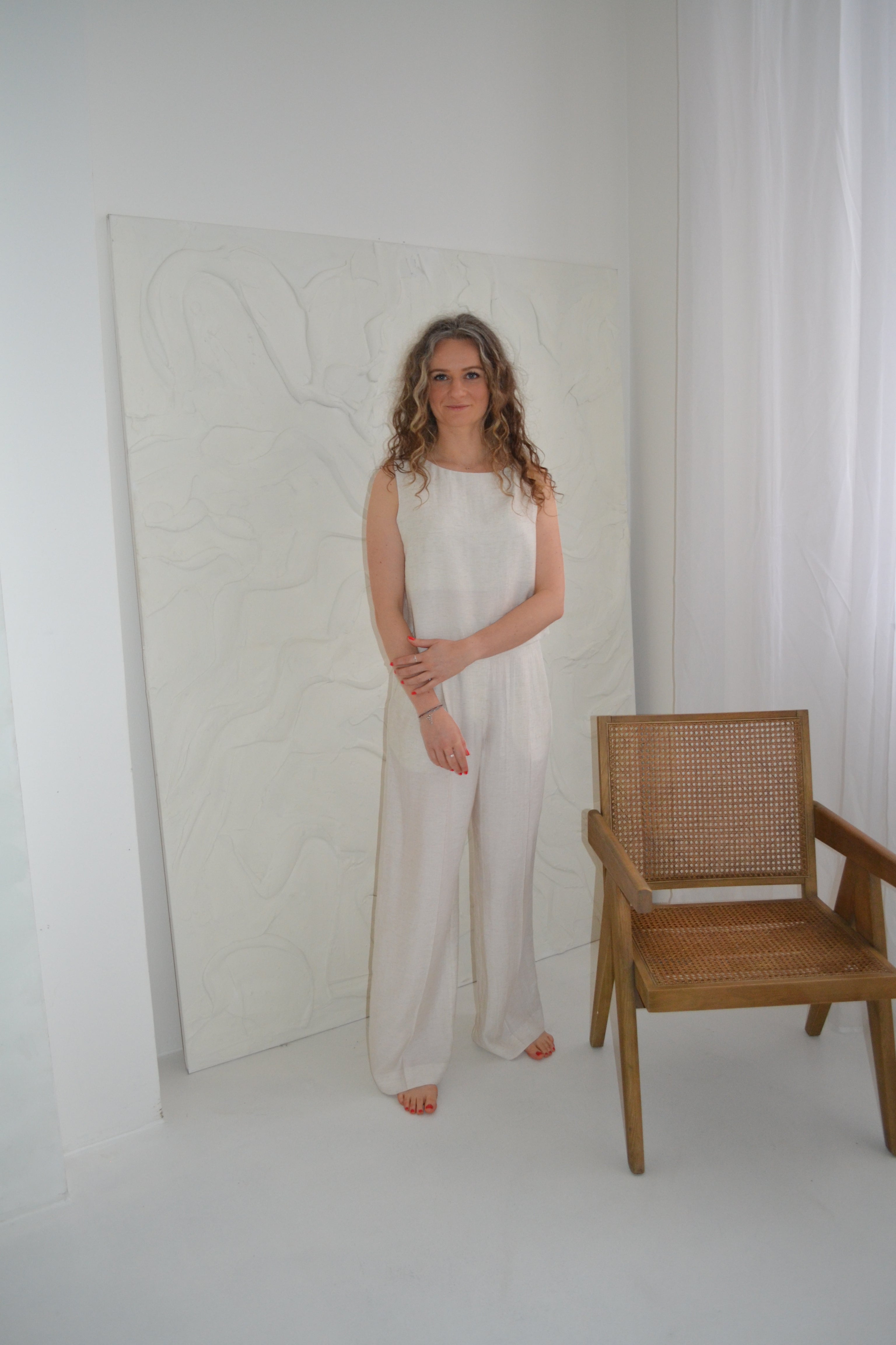 Lněné kalhoty SKAIA - PRE-ORDER