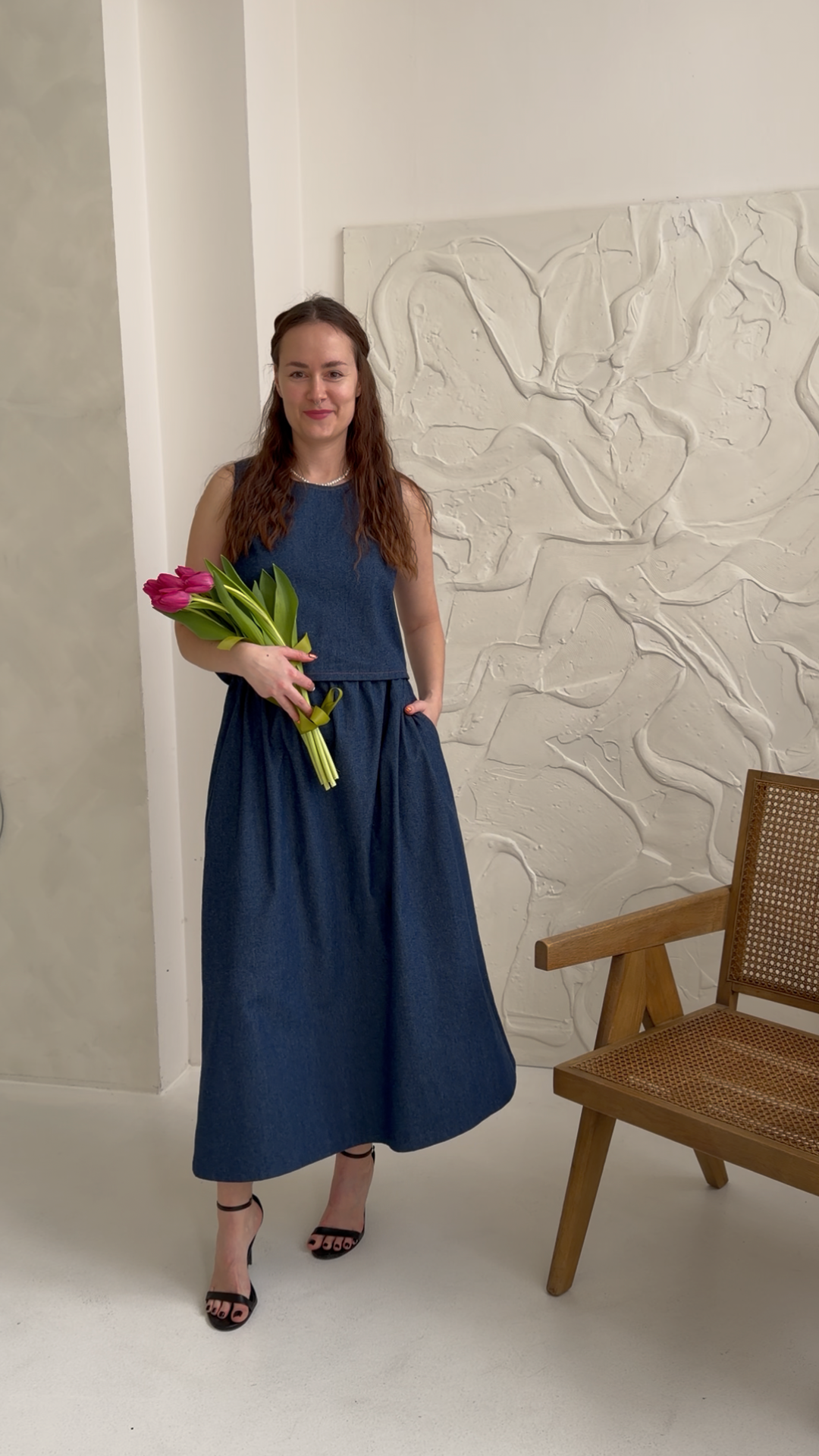 Co-ord set džínový PRE-ORDER