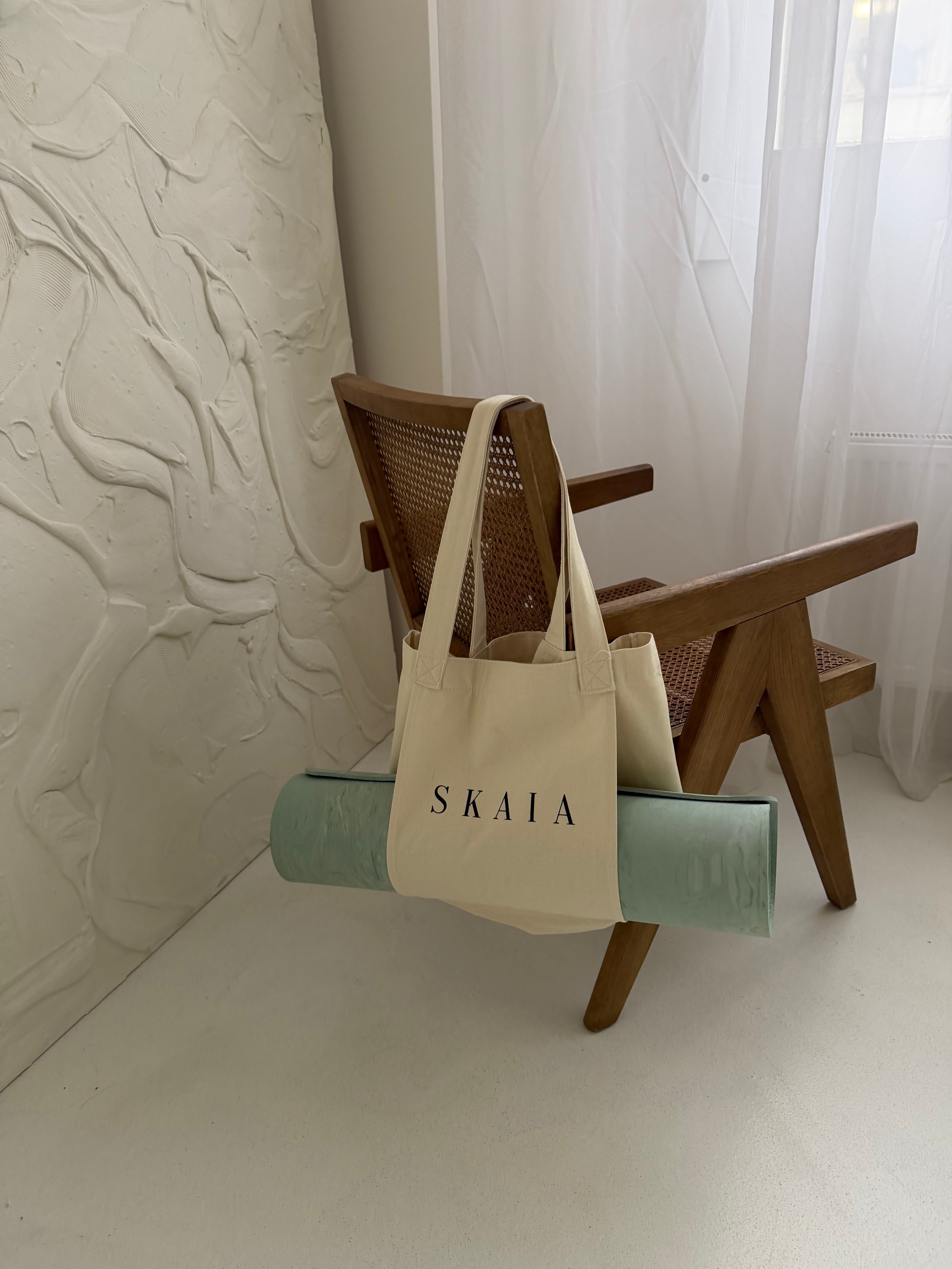 Velká plátěná yoga taška - SKAIA